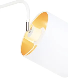 Lampada da terra moderna bianca - Lofty