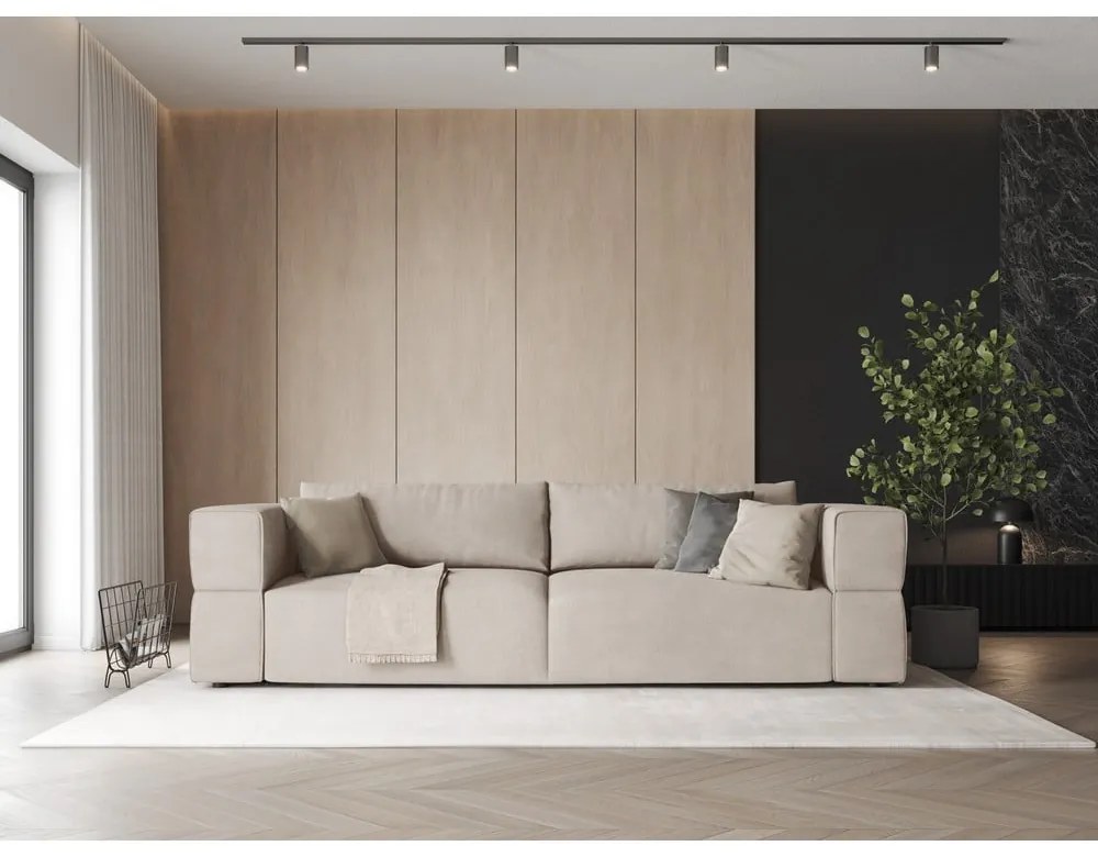 Divano beige 248 cm Esther - Milo Casa
