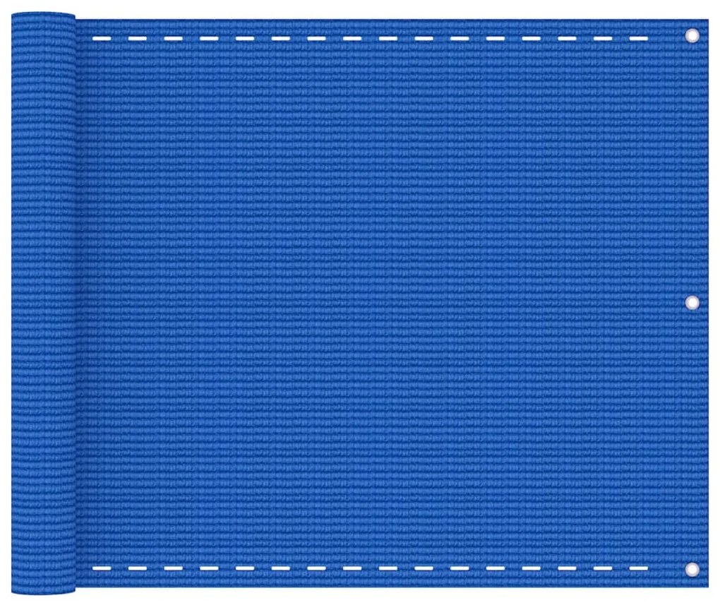 Paravento Da Balcone Blu 75x500 Cm İn Hdpe /