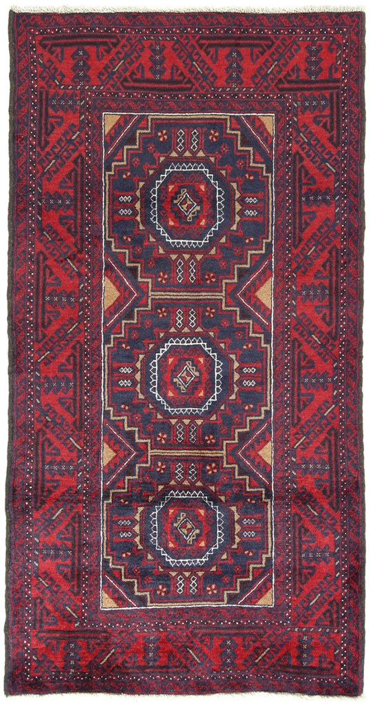 Beluch Tappeto persiano 180x90 (Iran) Annodato A Mano