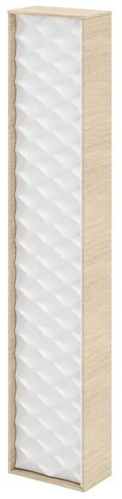 Colonna per mobile bagno Neo Frame SENSEA 1 anta P 17 x L 30 x H 154 cm laccato legno