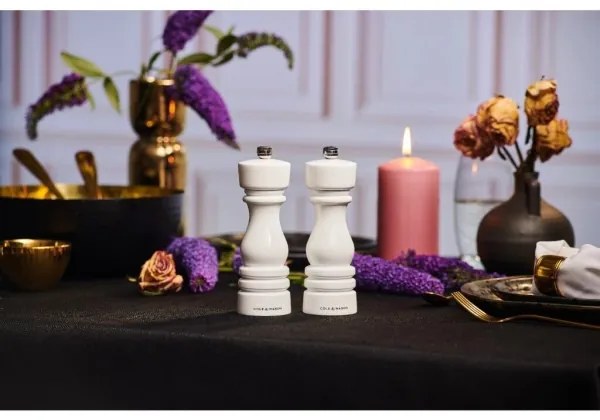 Cole&Mason - Set di macina sale e pepe LONDON 2 pz 18 cm faggio/bianco