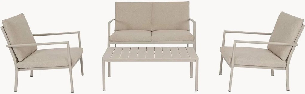 Salotto da giardino Konnor, set da 4