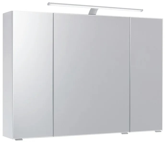 Pensile con luce Cassca PELIPAL bianco L 100 x H 70 x P 10 cm