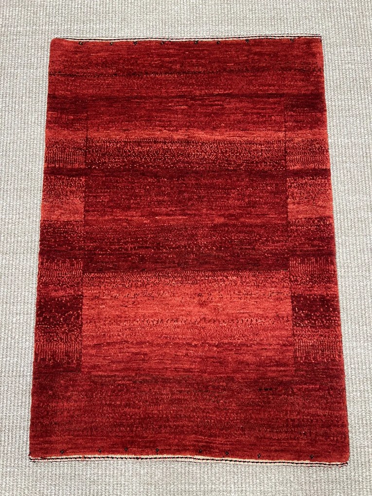 Loribaft Tappeto persiano 60 x 90 Rosso (Iran) Annodato A Mano