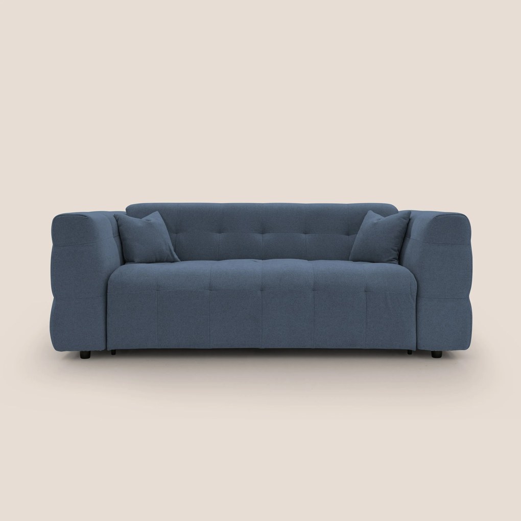 Tender Divano letto matrimoniale dal design innovativo in tessuto bouclet impermeabile T07
