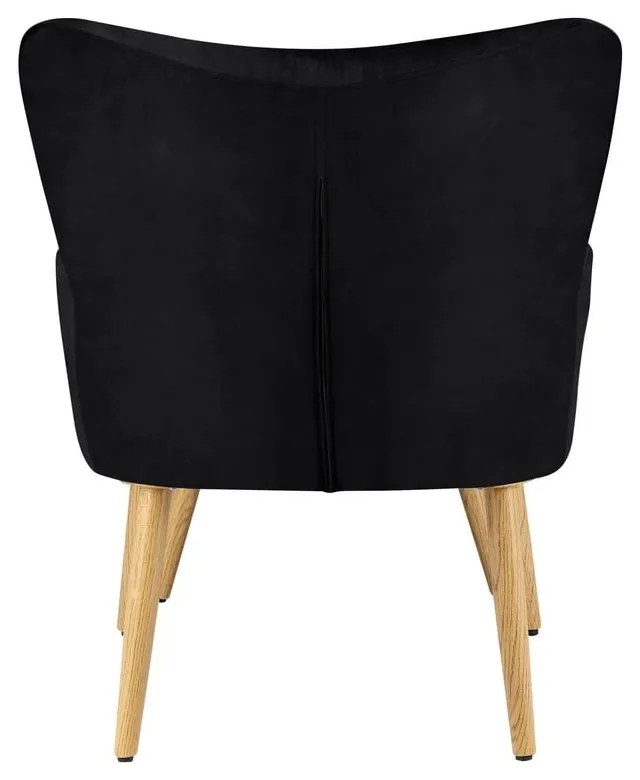 Poltrona in velluto nero Coco - Støraa