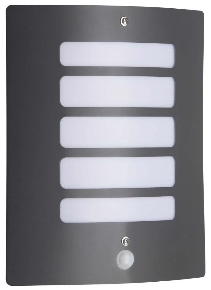 Brilliant - Lampada da esterno con sensore TODD 1xE27/60W/230V IP44 antracite