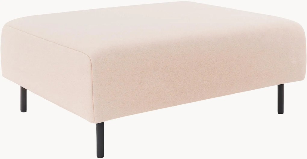 Panca imbottita freistil180, rosa perla/nero