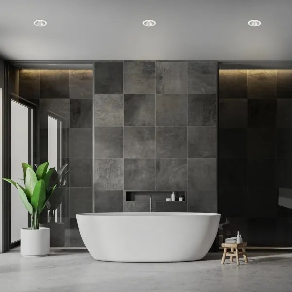 Briloner 7041-036 - SET 3x Lampada LED da incasso per bagni LED/4,9W/230V bianco