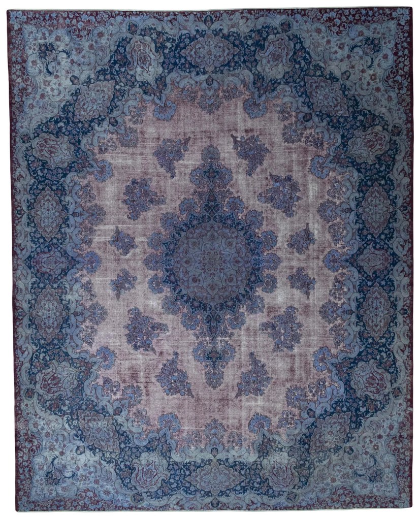 Kerman Tappeto persiano 500 x 400 Rosso (Iran) Annodato A Mano