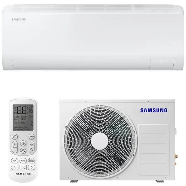 Condizionatore a muro monosplit inverter SAMSUNG LUZON S2 18K classe raffreddamento A++, bianco