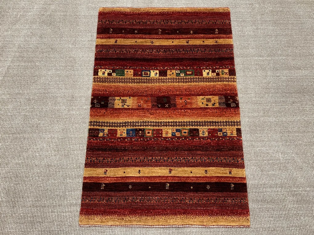 Loribaft Tappeto 80x130 (Iran) Annodato A Mano