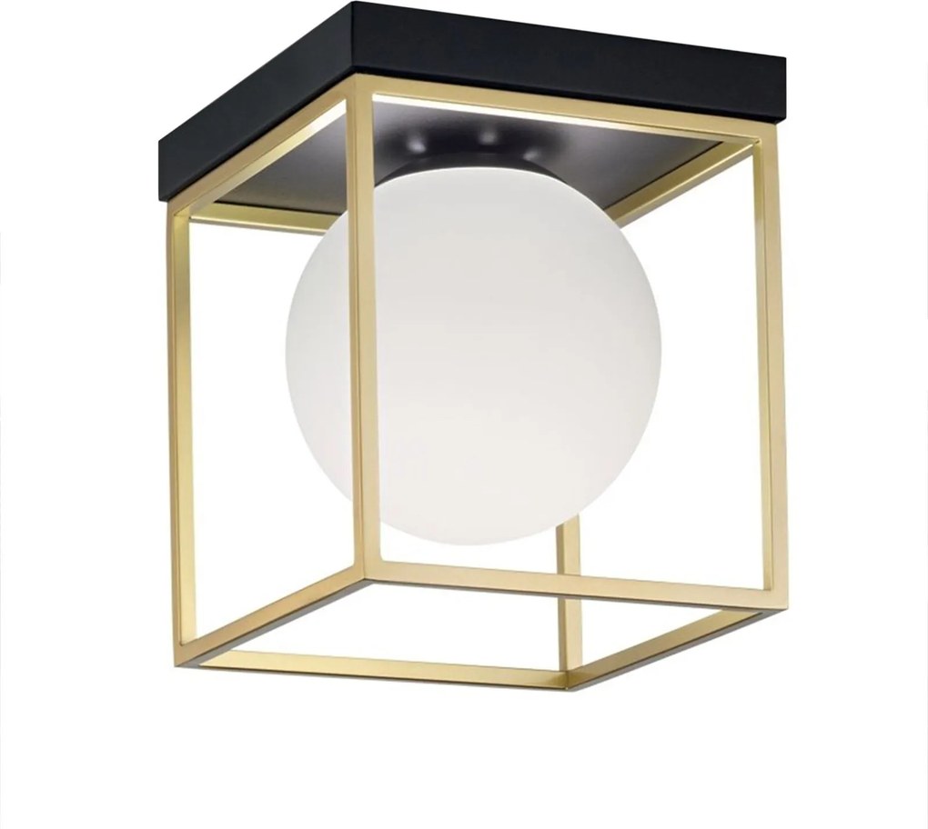 Plafoniera da soffitto Gold White APP1166-1C