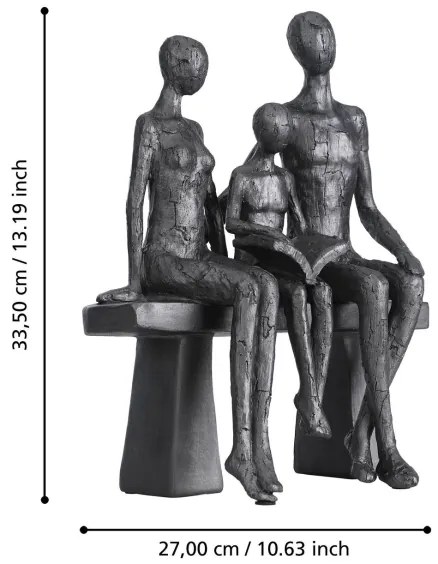 Eglo 427404 - Decorazione SIOCON 33,5x27 cm resina