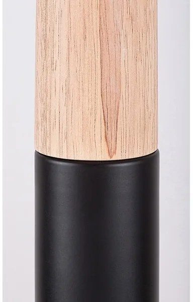 Rabalux 72131 - Lampadario a cavo BRAULIA 1xGU10/50W/230V faggio