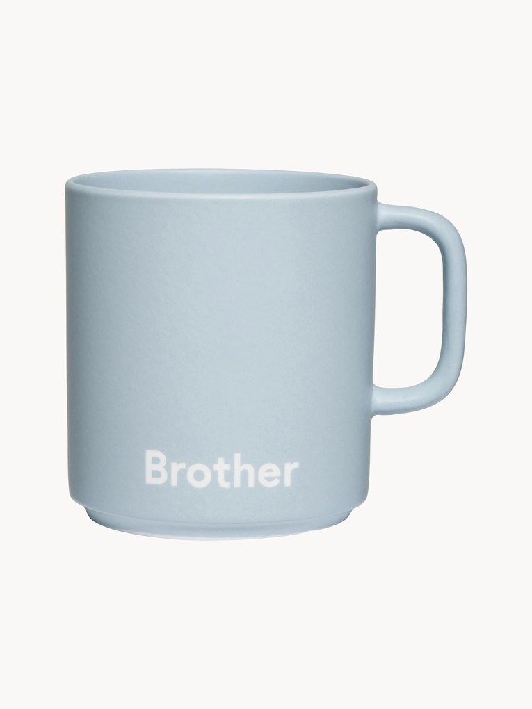 Tazza di design con scritta Favourite BROTHER