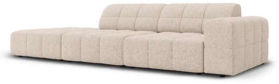 Chaise-lounge beige (con penisola a destra) Chicago – Cosmopolitan Design