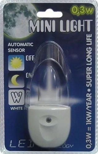 Lampada con la spina integrata MINI-LIGHT (luce bianca)