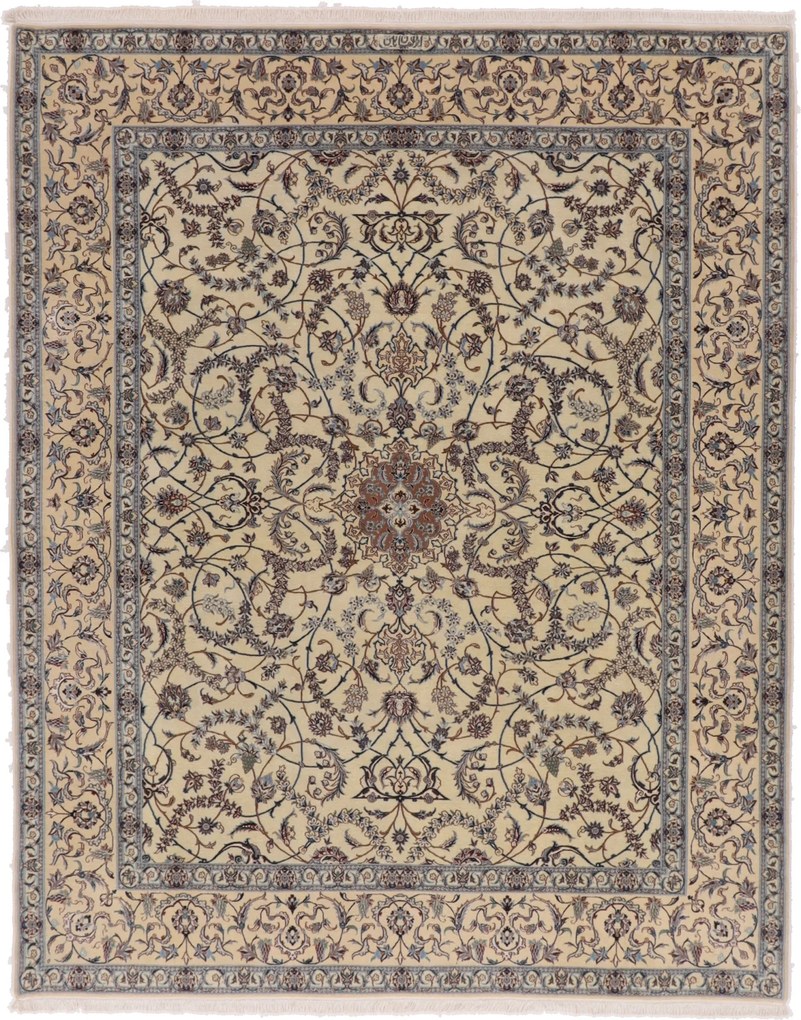 Nain Tappeto persiano 260 x 210 (Iran) Annodato A Mano
