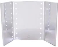 Specchio per trucco con LED bianco 18x24,5 cm