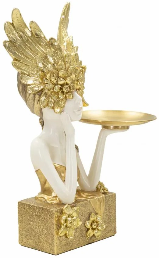 Scultura di Minerva Elegante 20x12x36,5 cm