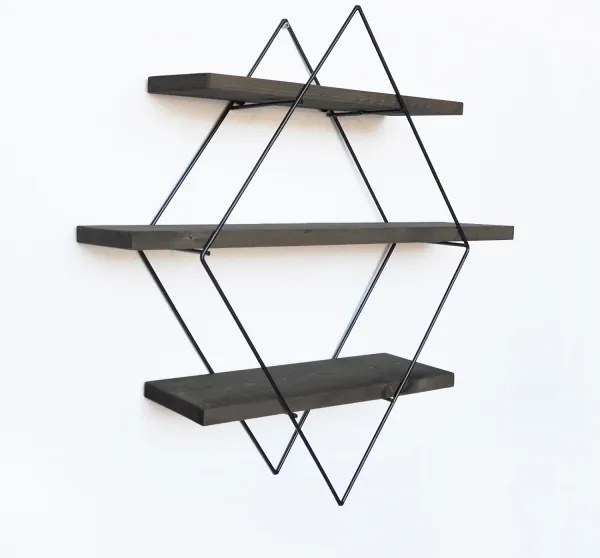 Mensola da parete 60x60 cm abete