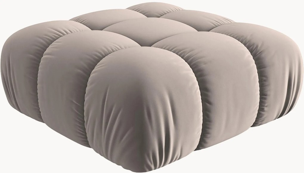 Pouf in velluto Tropea