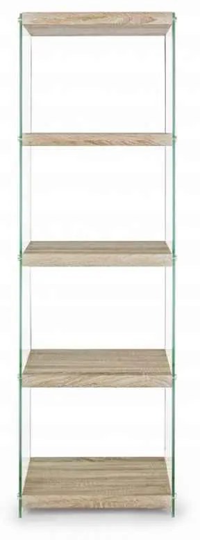 Libreria SURY rovere 48,5x39x160 cm