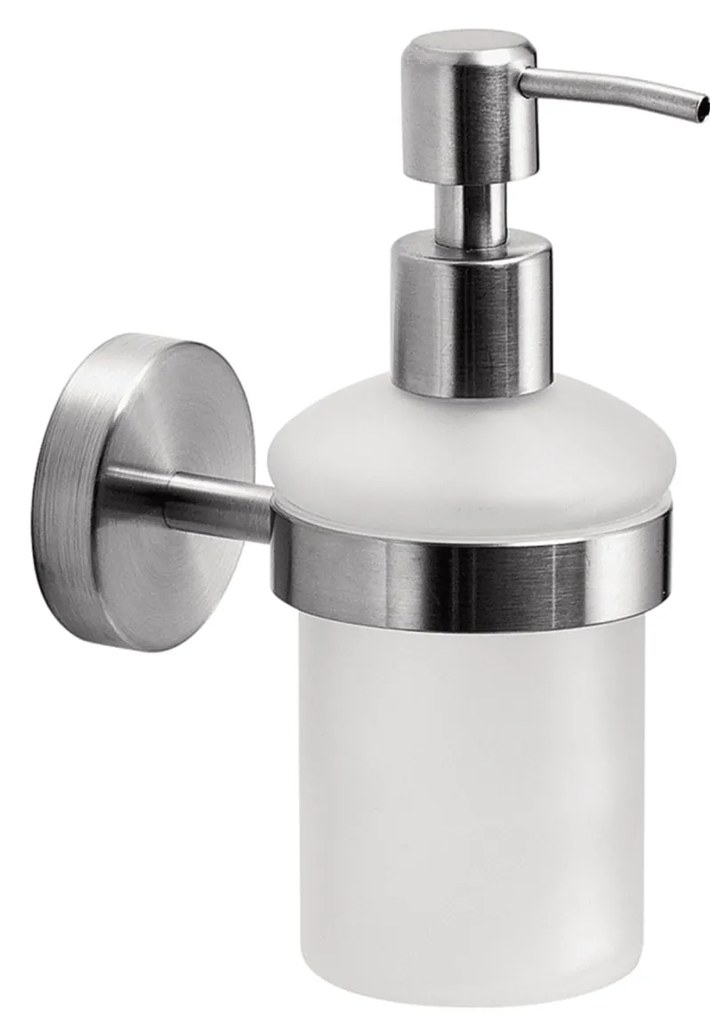 Dosasapone a Parete Gedy "Project" Inox Spazzolato