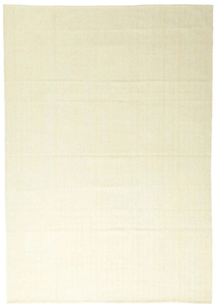 Kilim Tappeto 360x250 Giallo (Iran) Tessuto A Mano