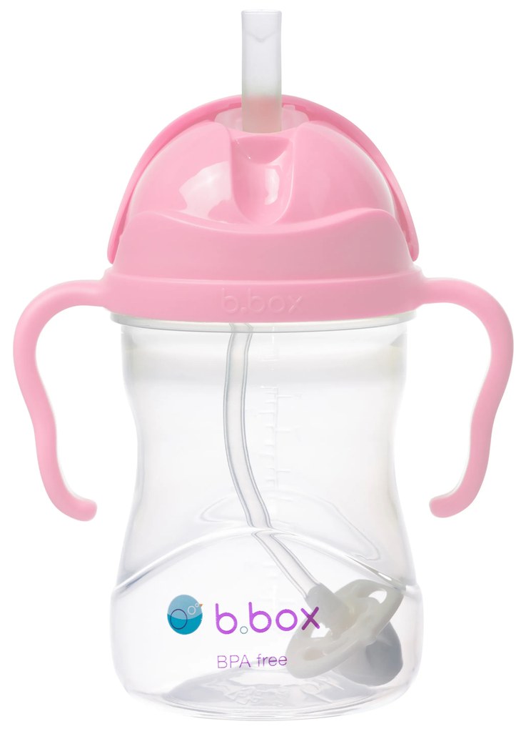 Tazza con cannuccia – fiore di ciliegio 240 ml