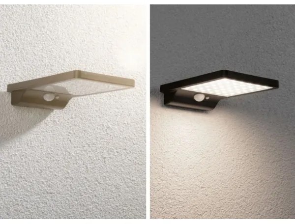 Paulmann 95393-LED/4W IP44 Luce solare dimmerabile con sensore SOLVEIG 3,7V
