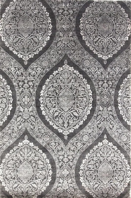 Neo Tappeto orientale 260 x 170 Nero (Indian) Annodato A Mano