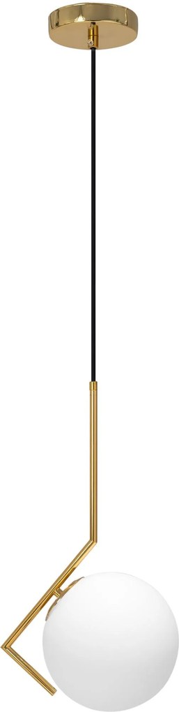 Lampada Da Soffitto Pensile Moderno Oro Di Vetro APP429-1CP