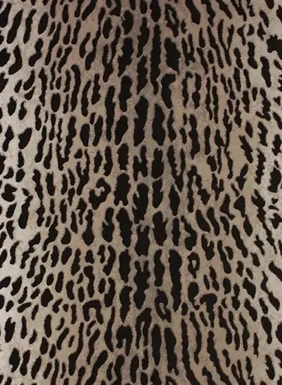 Osborne & Little Carta da parati Pantanal - Metallic Copper/ Chocolate