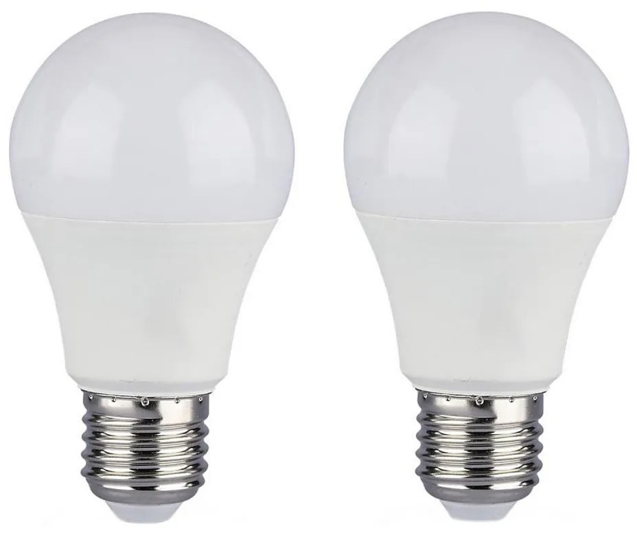 SET 2x Lampadina LED A60 E27/9W/230V 3000/4000/6400K