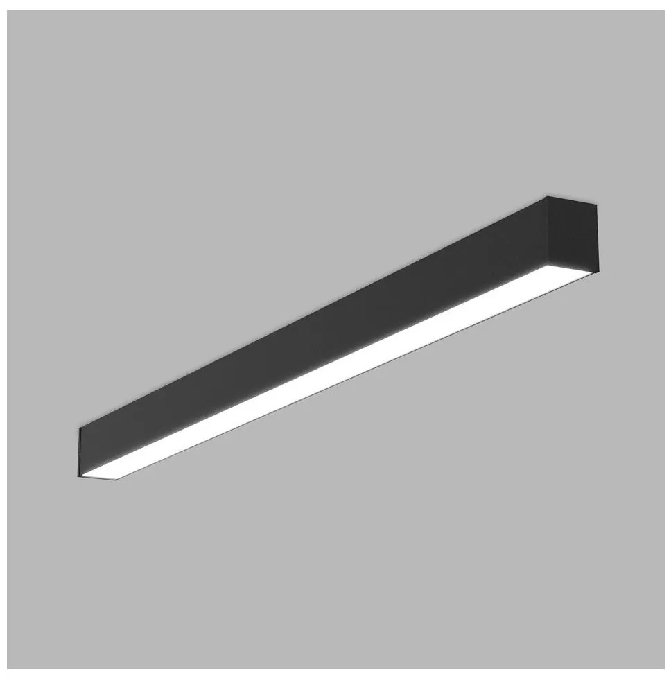 LED2 - Plafoniera da soffitto LED NOLI LED/40W/230V 3000/3500/4000K 120 cm nero