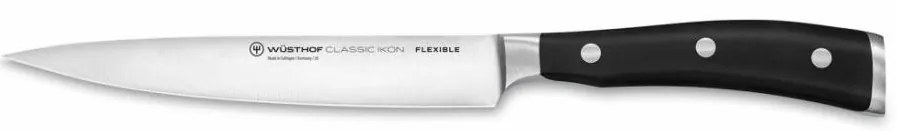 Wüsthof Classic Ikon coltello da filetto 16 cm manico nero
