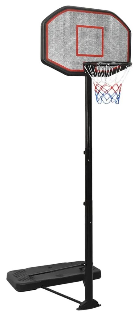 Supporto Per Pallacanestro Nero 258-363 Cm Polietilene /