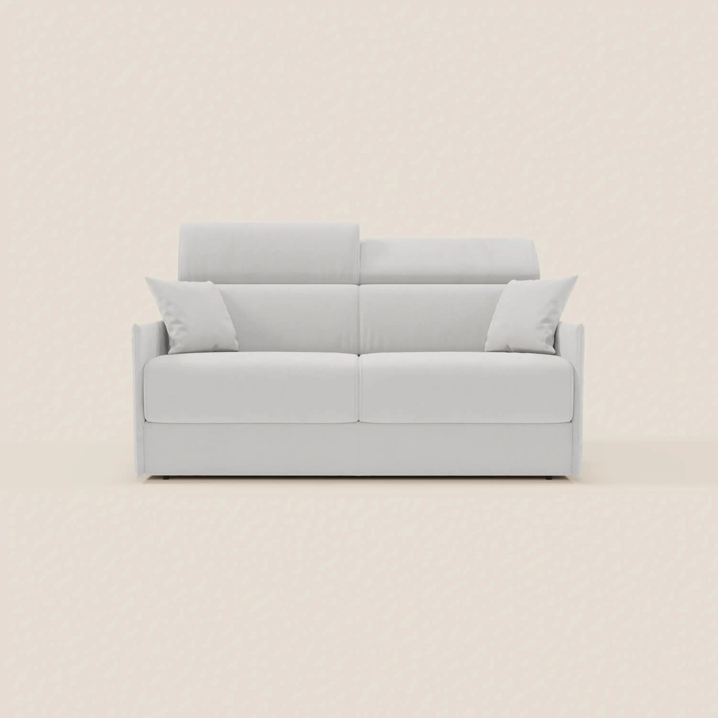 Miryam Divano letto con poggiatesta reclinabili e comfort maxi - design compatto in morbido tessuto smacchiabile T31