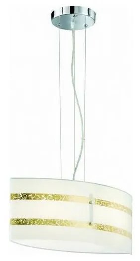 Trio - Lampadario a sospensione con filo NIKOSIA 2xE27/40W/230V oro