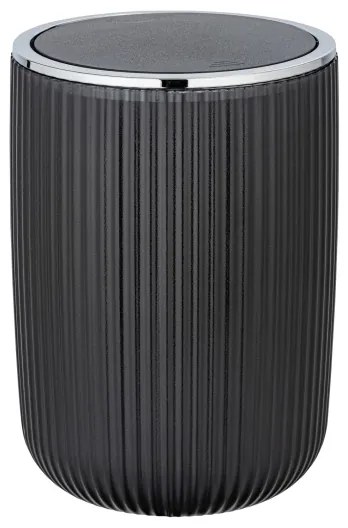 WENKO 24493100 - Cestino portarifiuti AGROPOLI 19x27 cm grigio