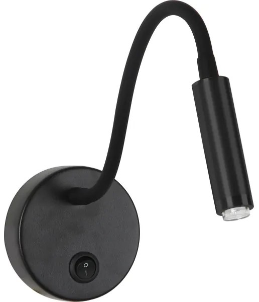 Brilagi - Lampada da parete flessibile dimmerabile a LED MAYA 1xG9/4W/230V nero