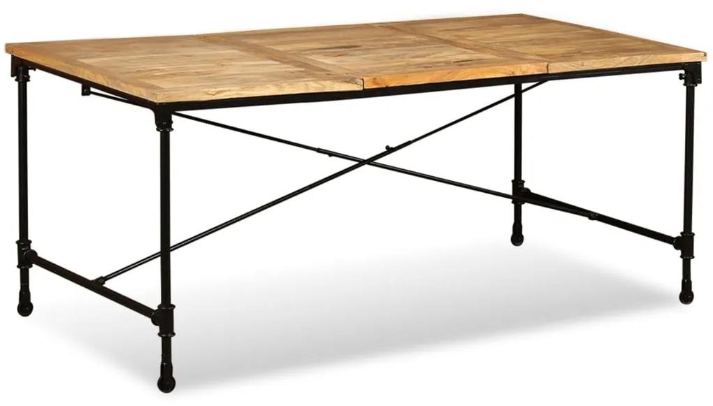 Tavolo da pranzo in legno massello di mango 180 cm