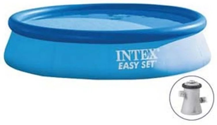 Intex - piscina 'easy set' rotonda autoportante con pompa filtro CM.305X76H. - capacit LT.3853 - KG.10,8 (28122)