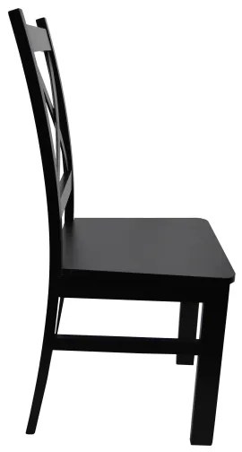 Sedia da pranzo NATE nera