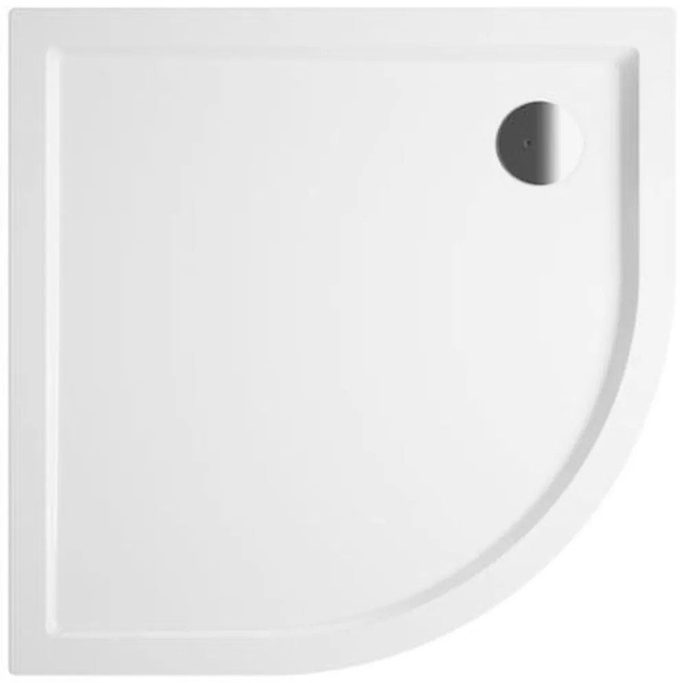 Riho Davos piatto doccia semicircolare 100x100 cm bianco D002020005