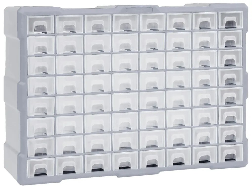 Mobile Contenitore Con 64 Cassetti 52x16x37,5 Cm /