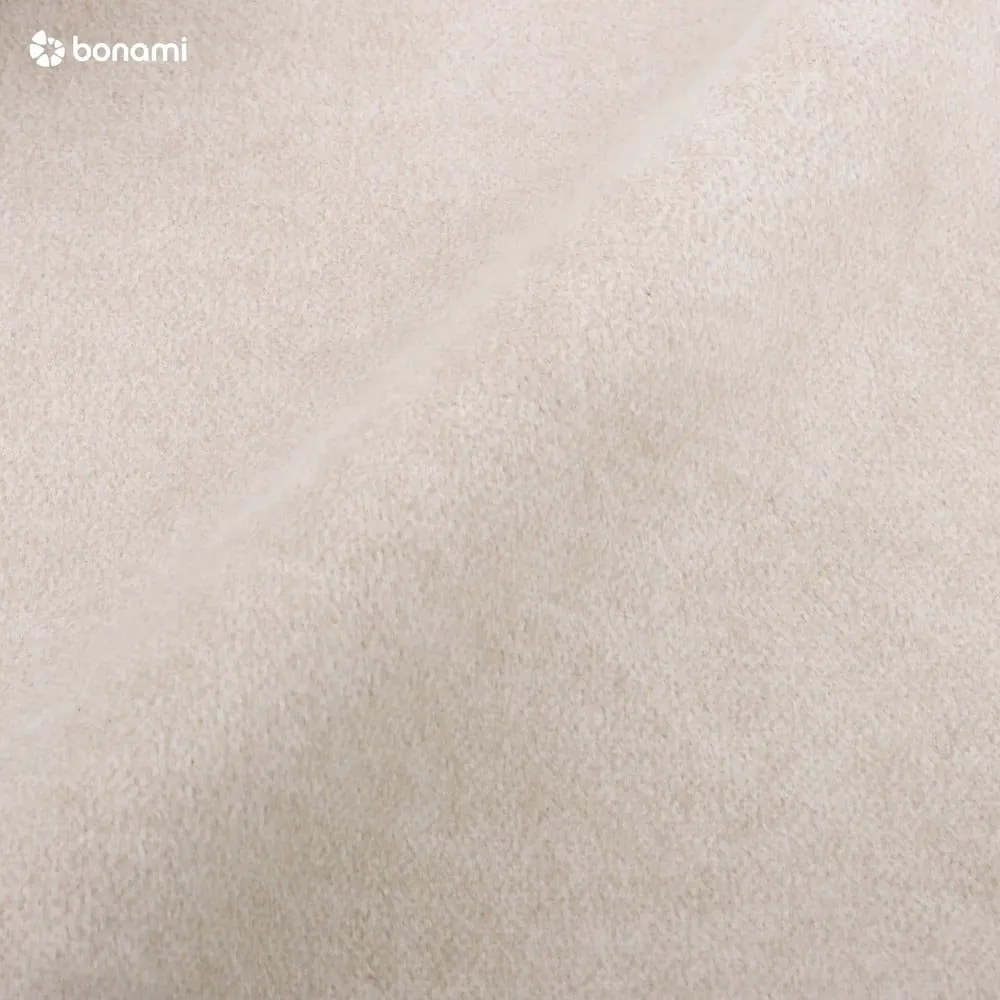 Letto matrimoniale beige imbottito con rete inclusa 160x200 cm Tulsa – Ropez